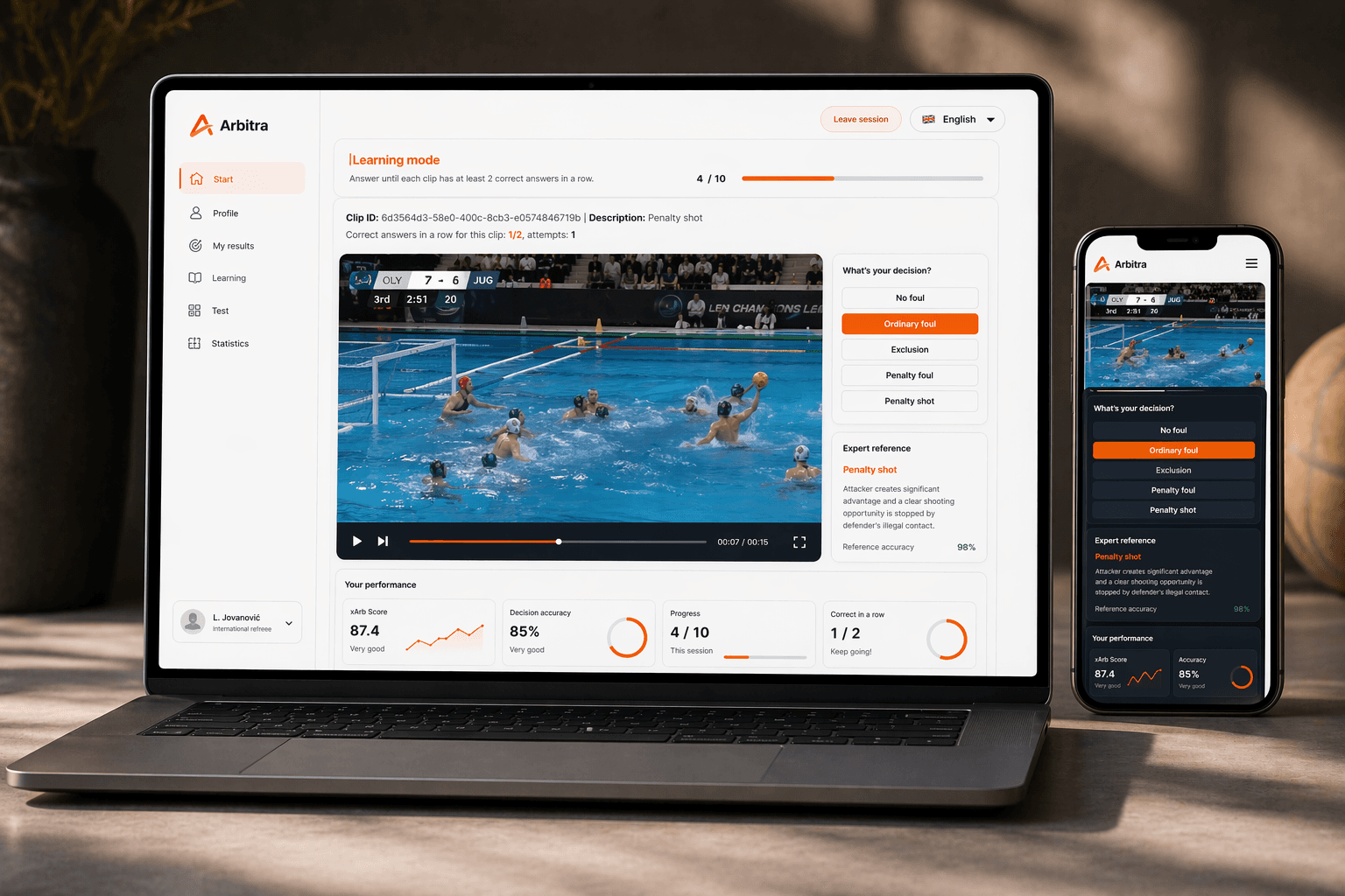 Arbitra platform hero preview